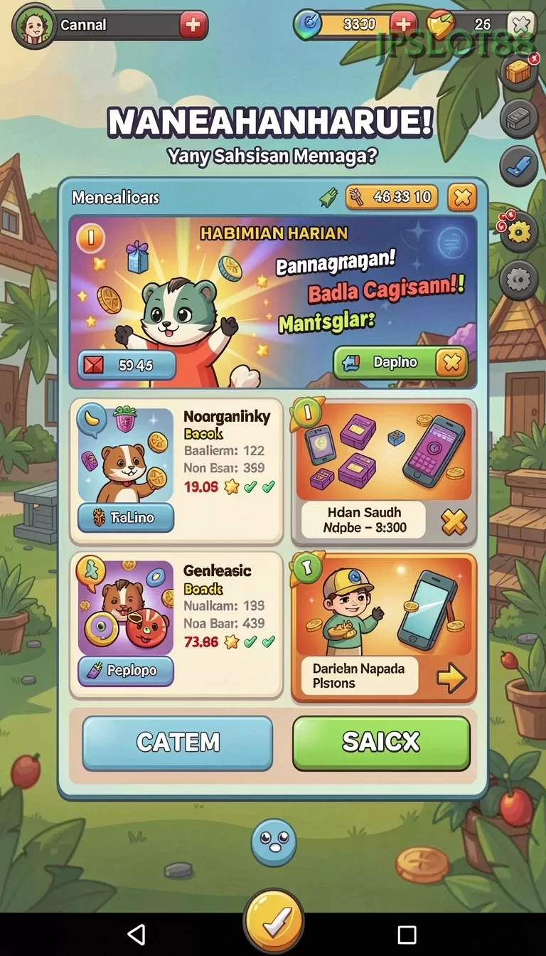 Galeri pratinjau visual jpslot88 build APK resmi terbaru